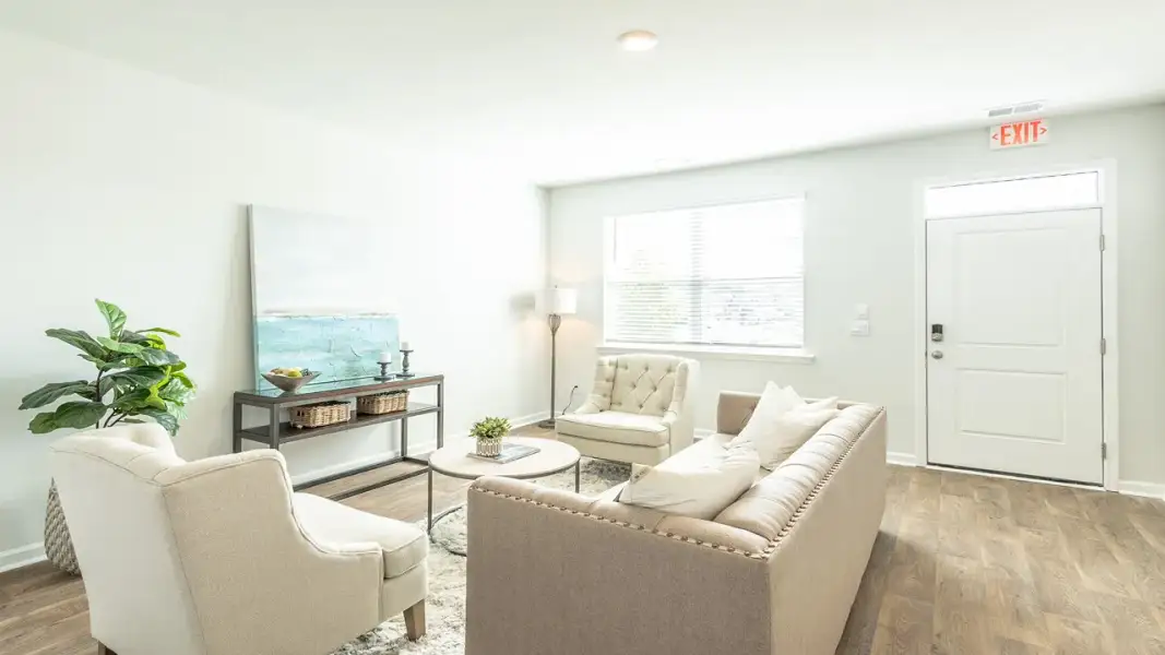 Furnished interior view inside a new home in Hillcrest, Ravenel (Image 6).