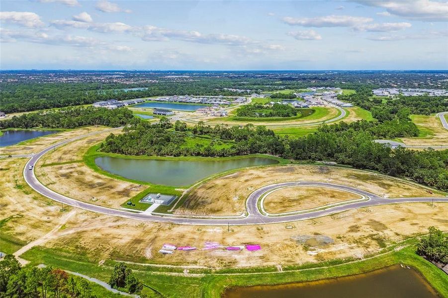 Site preparation for new homesites in Grand Park, Sarasota (Image 41).