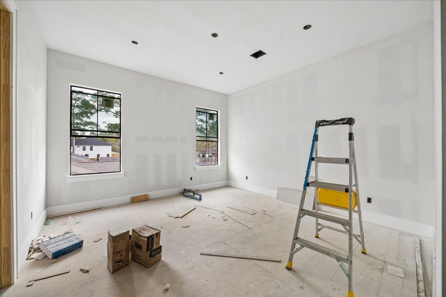 In-progress construction of a new home in , Houston, TX (Image 26).