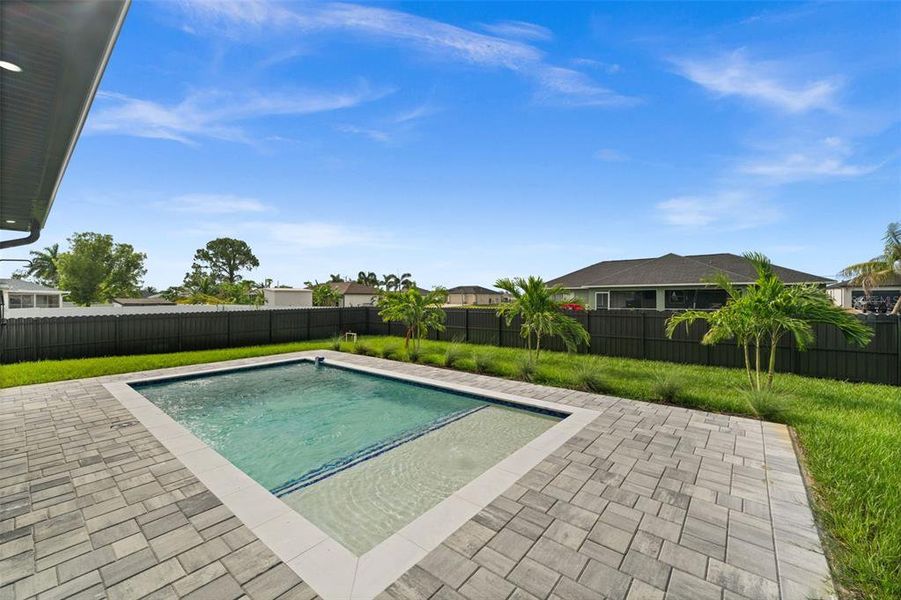 Exterior details and patio area of a home in , Cape Coral (Image 28). Exterior details and patio area of a home in , Cape Coral (Image 28).