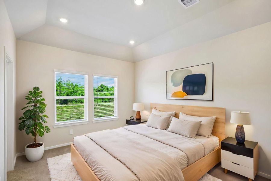 Furnished interior view inside a new home in Kemah Crossing - City Series, Kemah (Image 8).