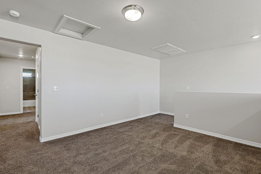 Representative unfurnished interior of a home built from the Sinatra by View Homes in Desert Springs | Enchanted Series, El Paso (Image 26).