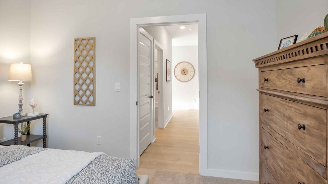 Representative furnished interior of a home built from the Jennings by D.R. Horton in Legacy Farms, White House (Image 17).
