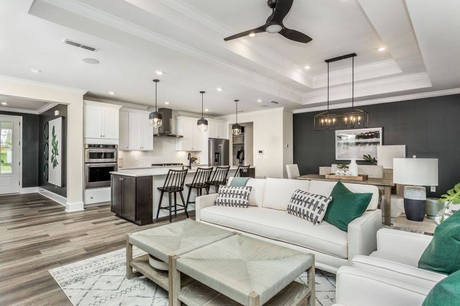 Representative furnished interior of a home built from the Stardom by Del Webb in Del Webb Carolina Ridge, Midland (Image 10).