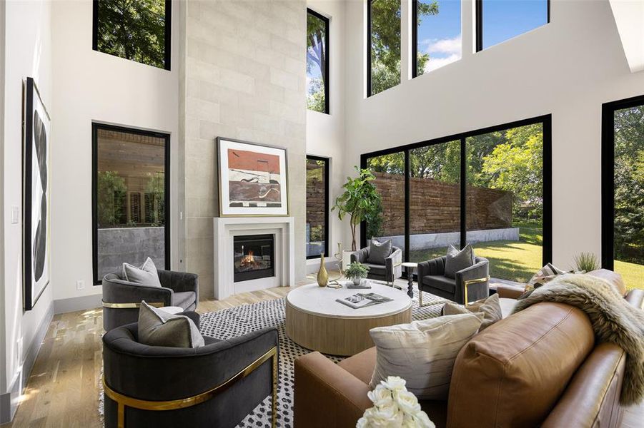 Exterior details and patio area of a home in , Dallas (Image 27). Exterior details and patio area of a home in , Dallas (Image 27).