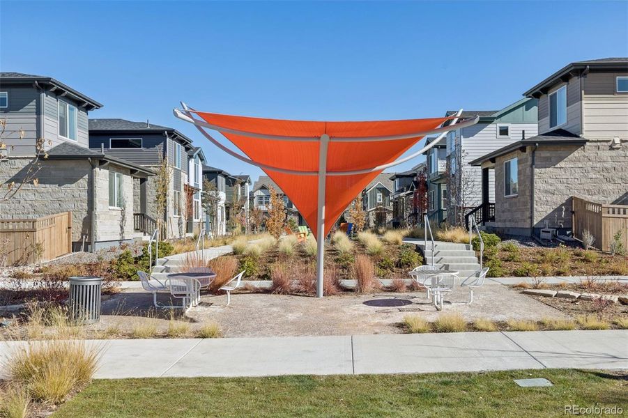 Neighborhood pocket park Neighborhood pocket park