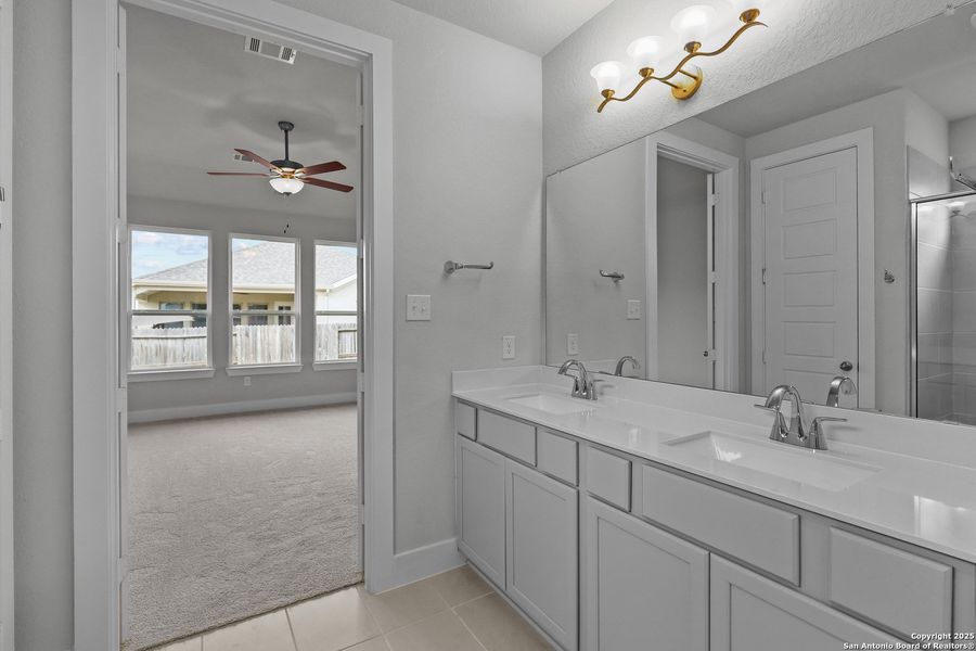 Furnished interior view inside a new home in Veramendi, New Braunfels (Image 12).