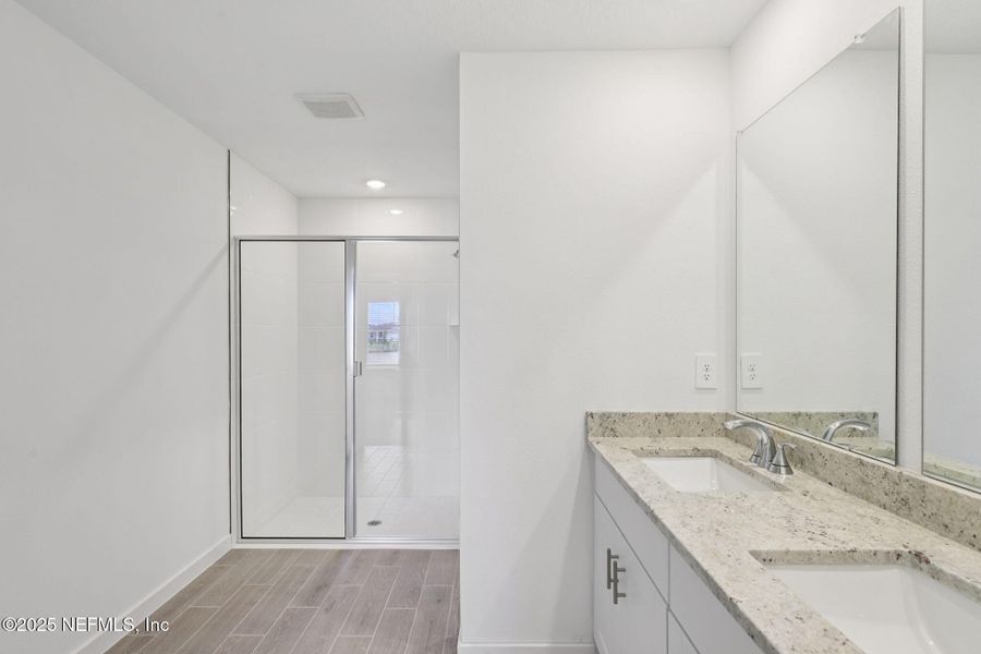 Furnished interior view inside a new home in Kings Preserve, Jacksonville (Image 7).