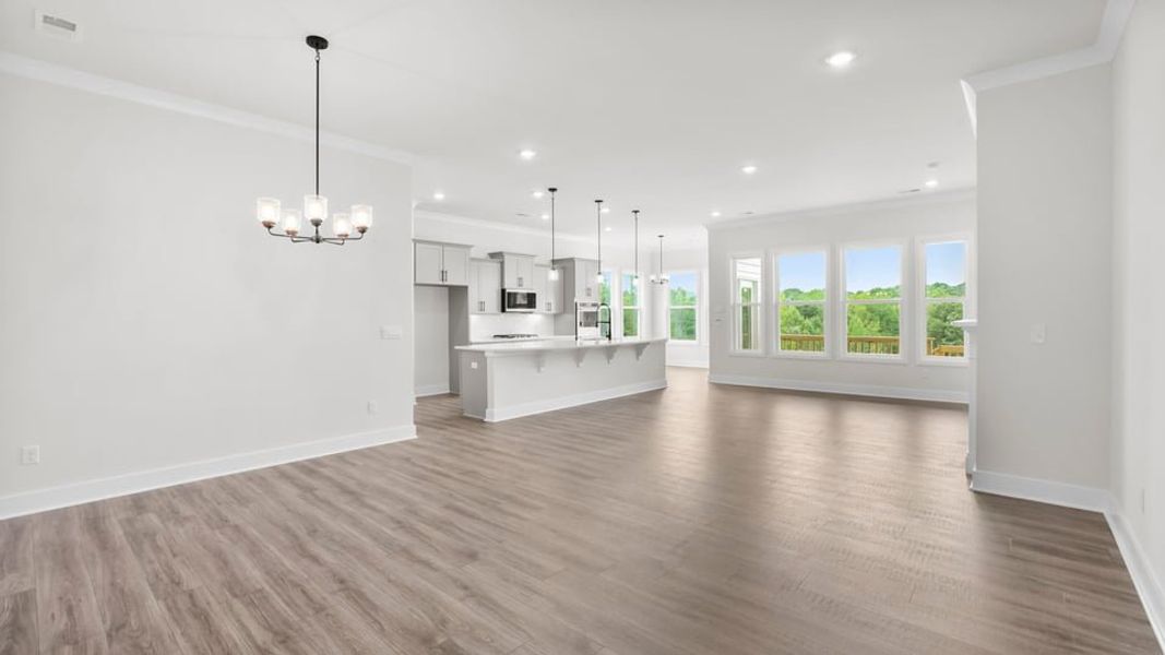 Spacious, unfurnished interior of a new home in Sunset Summits, Spartanburg (Image 24).