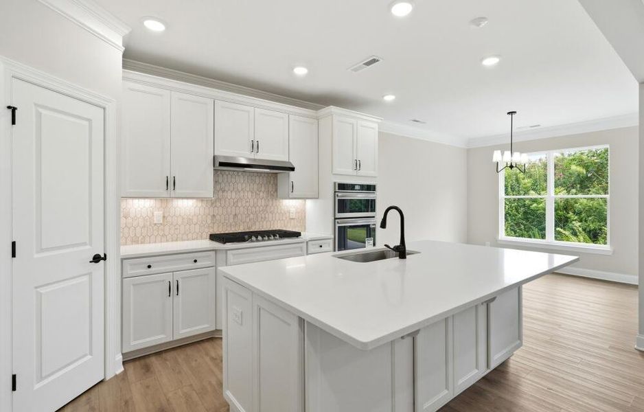 Furnished interior view inside a new home in Founders Landing | 55+ Community, Gastonia (Image 6).