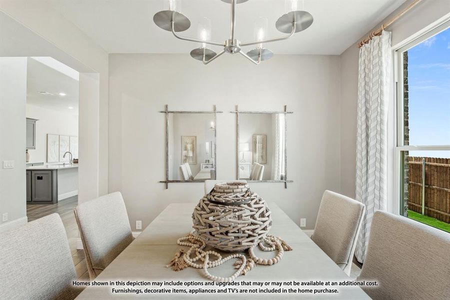 Furnished interior view inside a new home in Mosaic, Celina (Image 5). Furnished interior view inside a new home in Mosaic, Celina (Image 5).