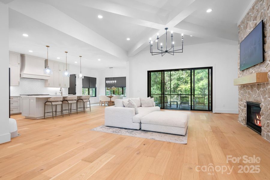 Furnished interior view inside a new home in , Mooresville (Image 15).
