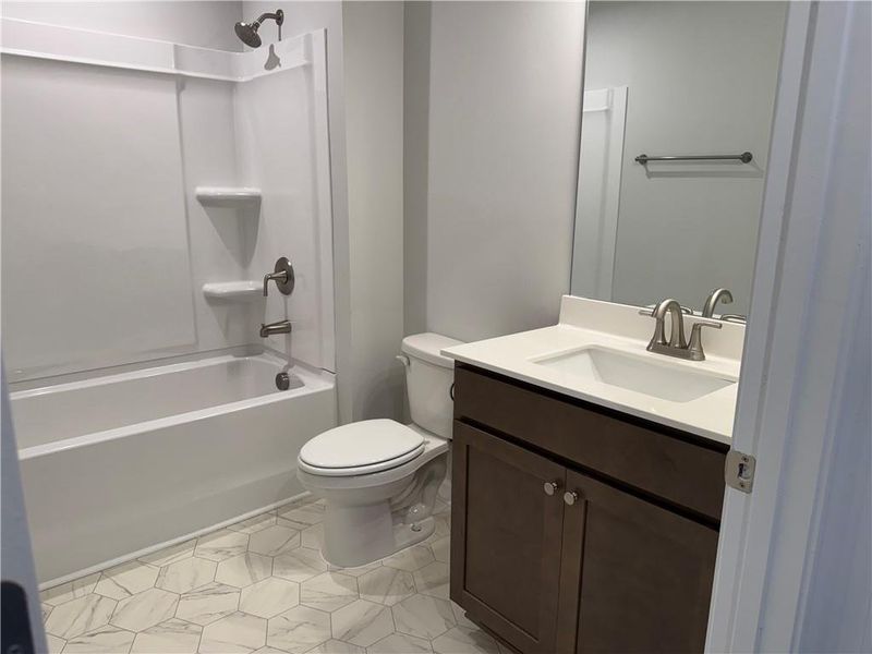 Furnished interior view inside a new home in Silver Leaf, Dawsonville (Image 8). Furnished interior view inside a new home in Silver Leaf, Dawsonville (Image 8).