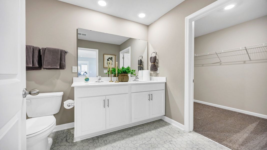 Furnished interior view inside a new home in The Park at Wilkinson, Orangeburg (Image 15).
