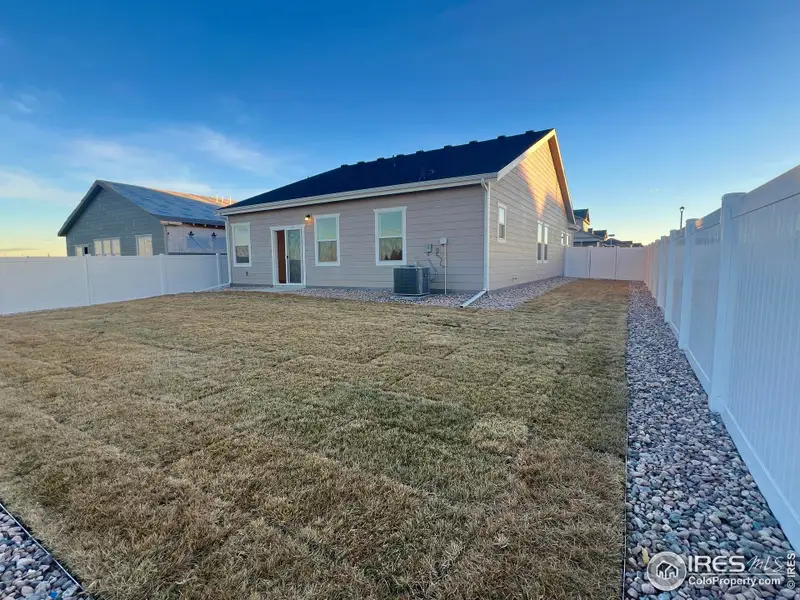 Exterior details and patio area of a home in Union Colony West, Greeley (Image 3).