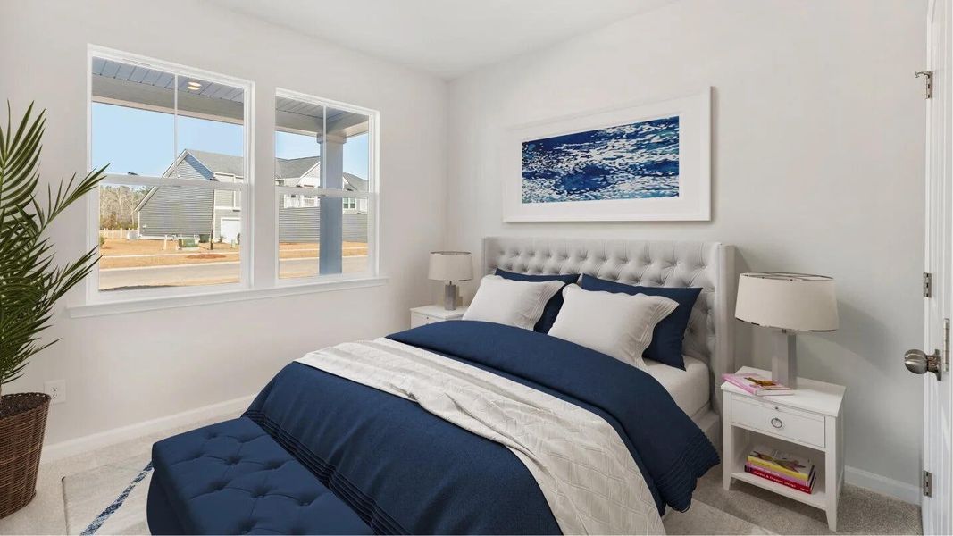 Furnished interior view inside a new home in Limehouse Farms: Arbor Collection, Summerville (Image 4). Furnished interior view inside a new home in Limehouse Farms: Arbor Collection, Summerville (Image 4).