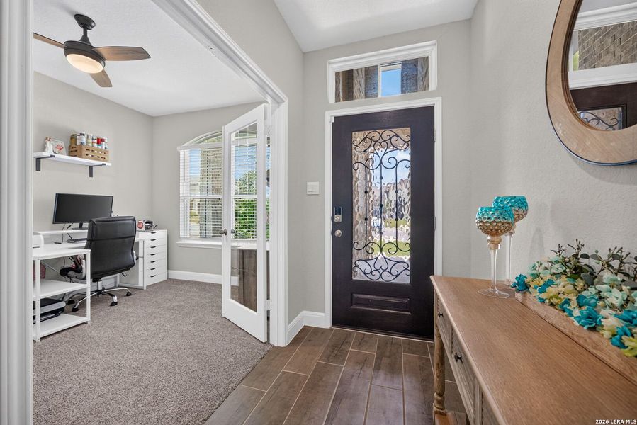 Furnished interior view inside a new home in , Cibolo (Image 32).