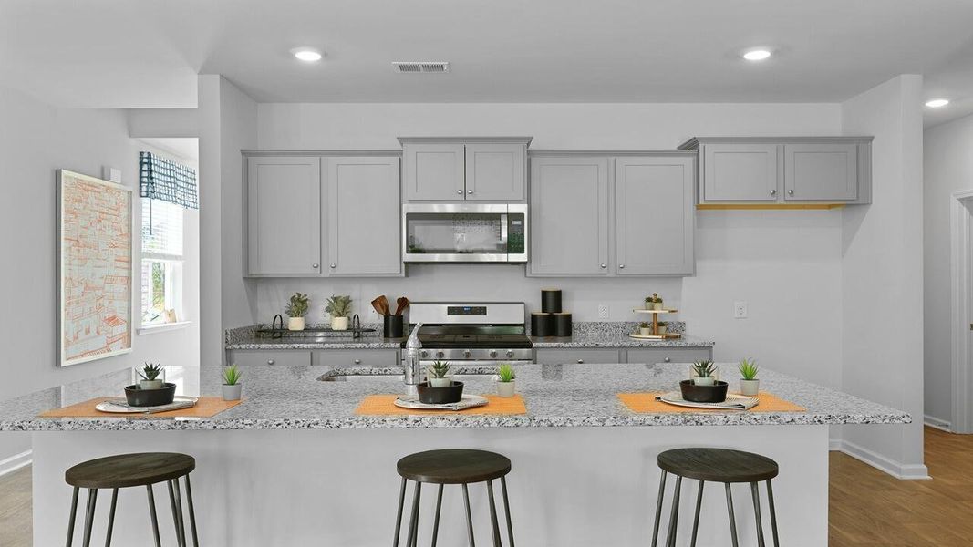 Furnished interior view inside a new home in Carolina Groves, Moncks Corner (Image 25).