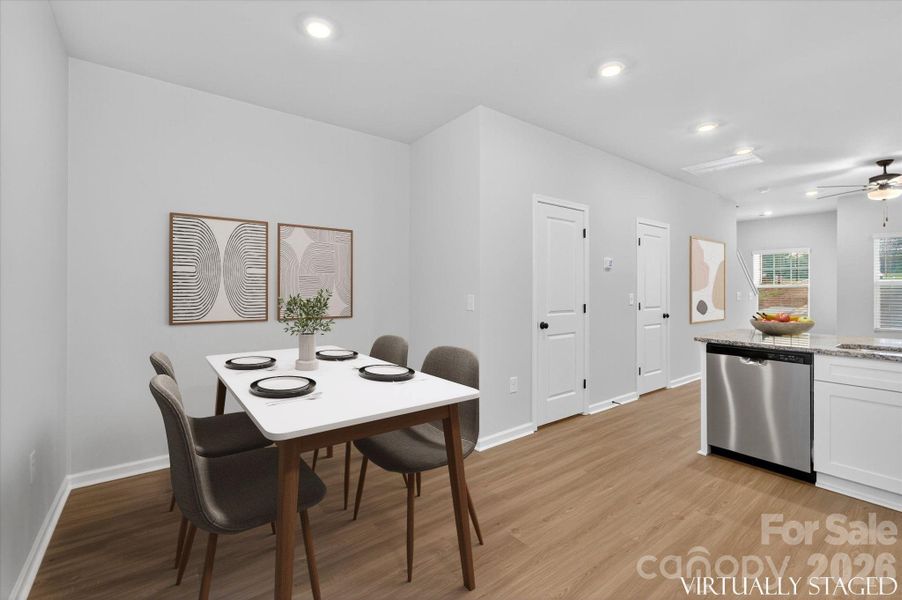 Furnished interior view inside a new home in Rhyne Court, Gastonia (Image 9).