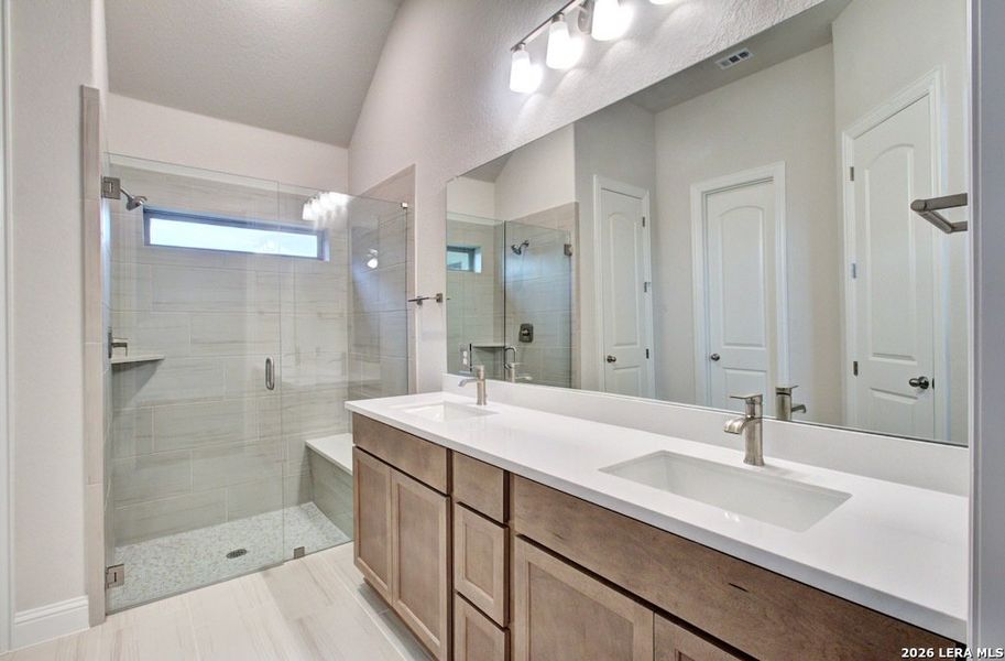 Furnished interior view inside a new home in Veramendi, New Braunfels (Image 8).
