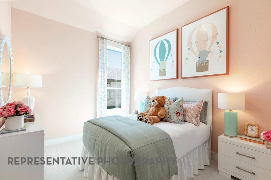 Furnished interior view inside a new home in Flora, Hutto (Image 8).