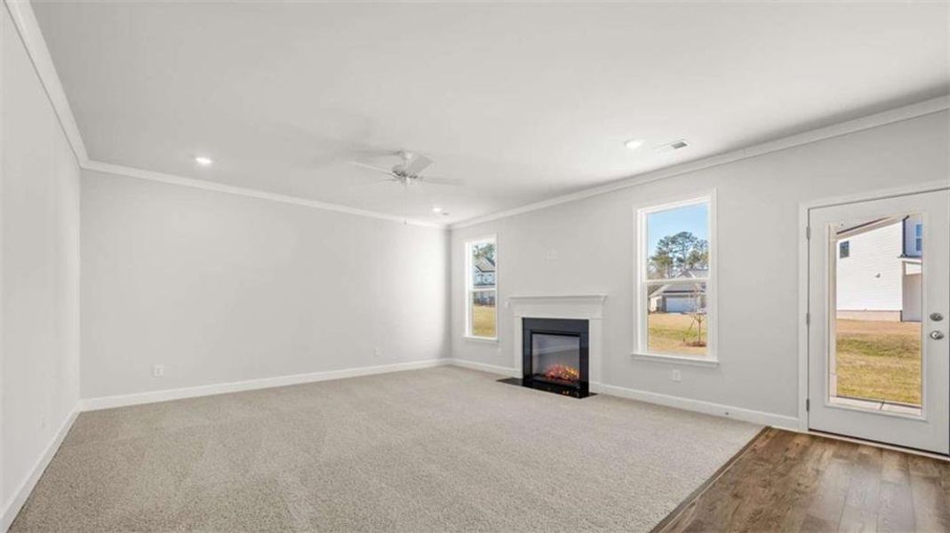 Spacious, unfurnished interior of a new home in Wildwood, Covington (Image 14). Spacious, unfurnished interior of a new home in Wildwood, Covington (Image 14).
