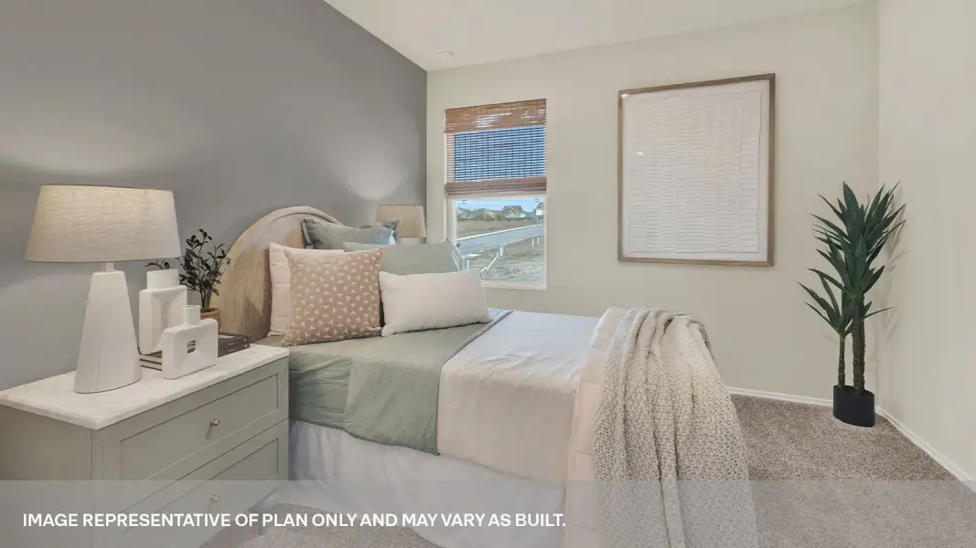 Furnished interior view inside a new home in Spring Valley, New Braunfels (Image 13).