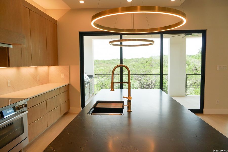 Close-up of interior finishes inside a home in , Boerne (Image 12).