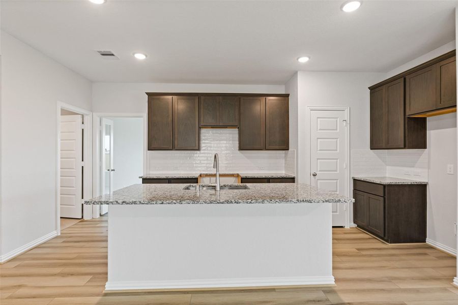 Furnished interior view inside a new home in Oakwood Estates, Waller (Image 10).