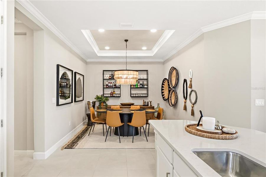 Furnished interior view inside a new home in , Lakewood Ranch (Image 8).