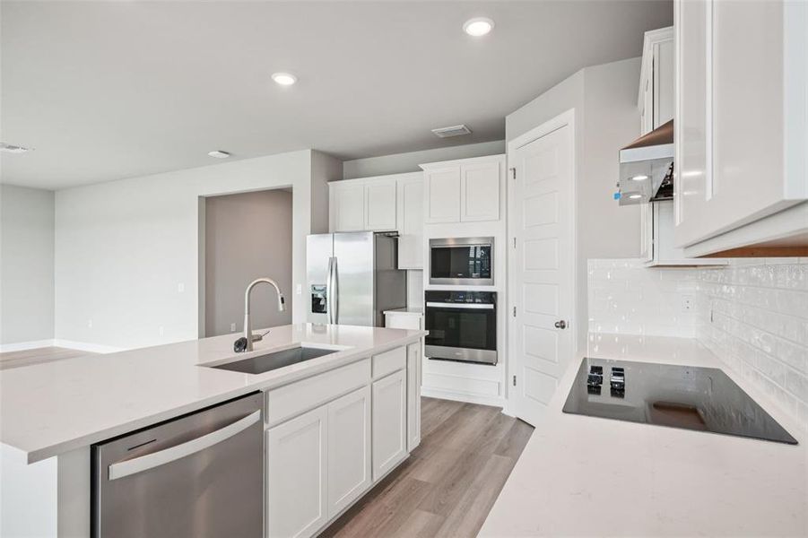 Furnished interior view inside a new home in Crescent Lakes - Signature Series, Punta Gorda (Image 7).