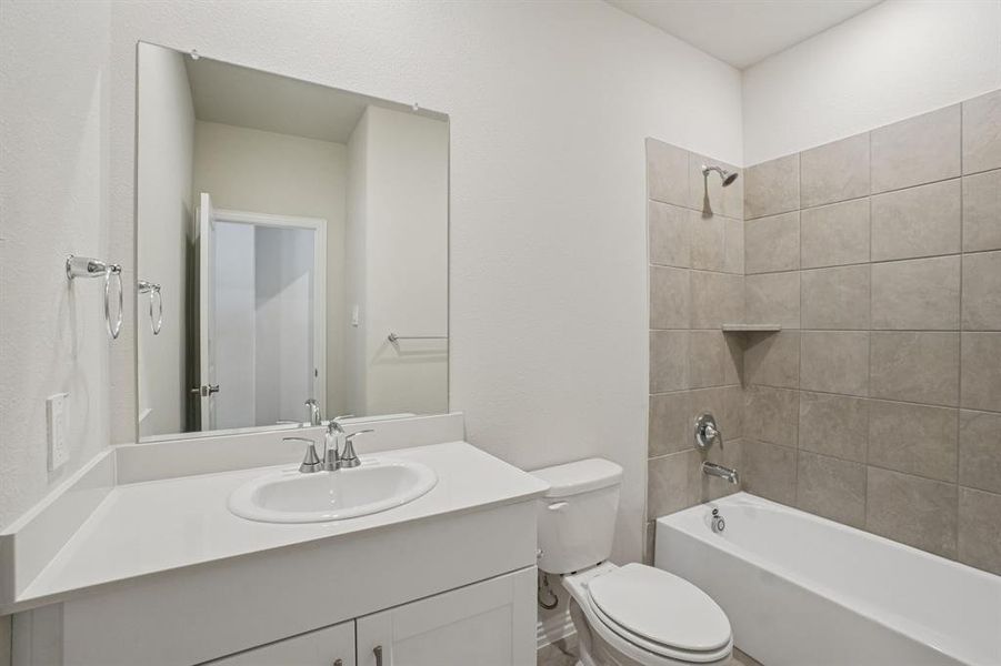 Photo is not of the actual home, but is an inspirational photo of builder’s model home and may depict options, furnishings, and/or decorator features that are not included.