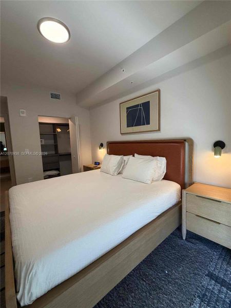Furnished interior view inside a new home in , Miami (Image 14).