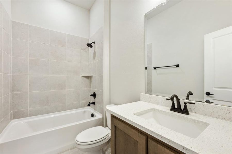 Furnished interior view inside a new home in Ridge Ranch Classic 50, Mesquite (Image 17). Furnished interior view inside a new home in Ridge Ranch Classic 50, Mesquite (Image 17).