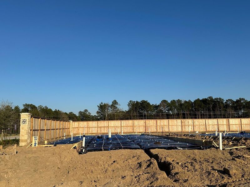 Site preparation for new homesites in Northpark South, Porter (Image 17).