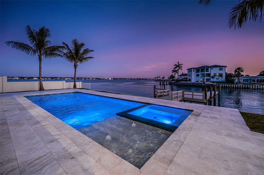 Exterior details and patio area of a home in , Belleair Beach (Image 34).