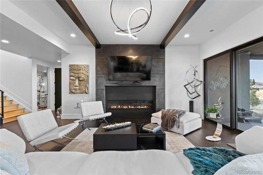 Furnished interior view inside a new home in , Littleton (Image 30).