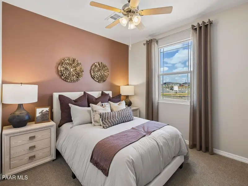 Furnished interior view inside a new home in South Ranch Southern Collection, Prescott (Image 15). Furnished interior view inside a new home in South Ranch Southern Collection, Prescott (Image 15).
