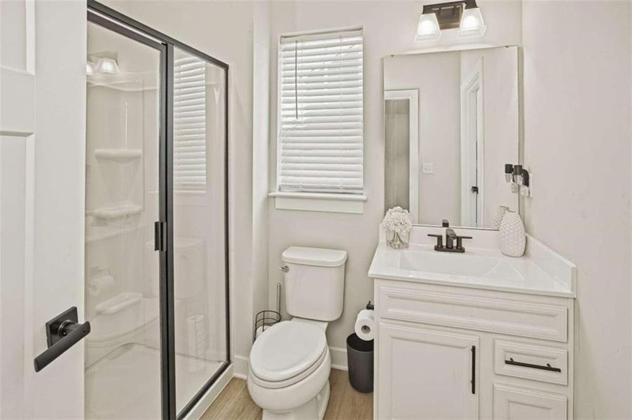 Furnished interior view inside a new home in , Locust Grove (Image 29).