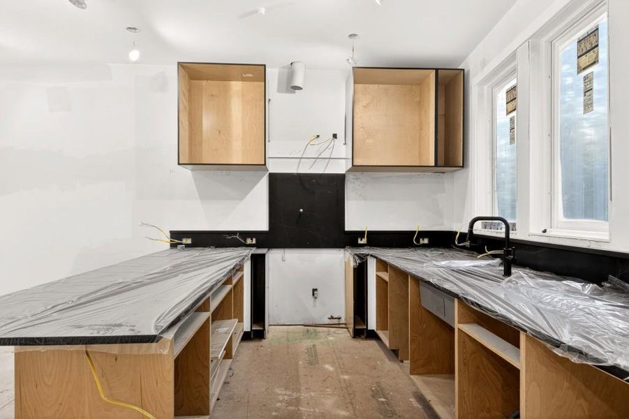 In-progress construction of a new home in , Atlanta, GA (Image 34).