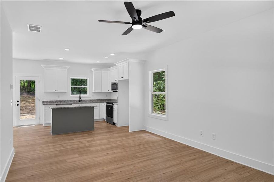 Spacious, unfurnished interior of a new home in , Dawsonville (Image 30).