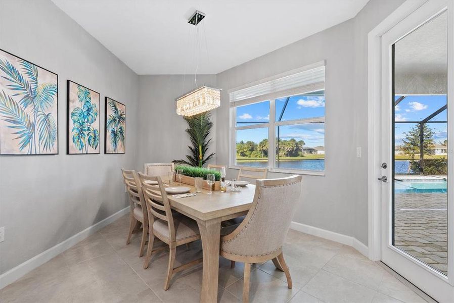Furnished interior view inside a new home in , Englewood (Image 37).