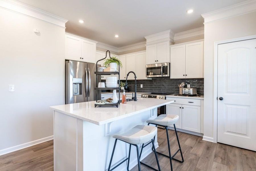 Furnished interior view inside a new home in Duncan Farm, Cartersville (Image 15).