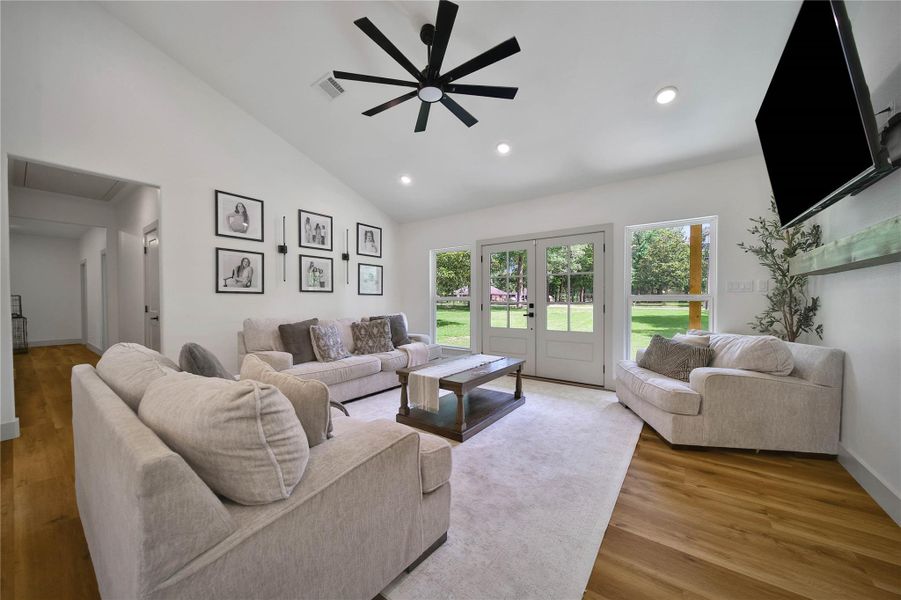 Furnished interior view inside a new home in , Splendora (Image 3).