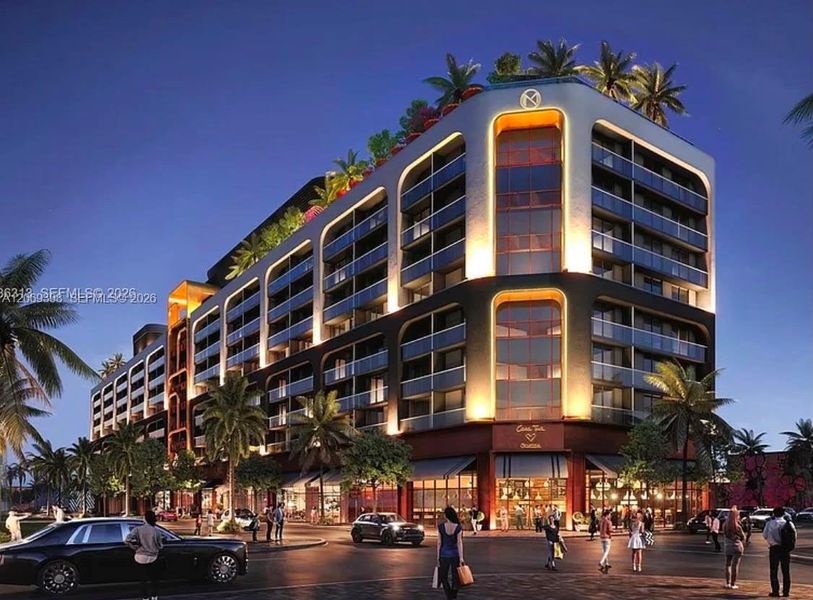 Condo located in Miami, FL showcasing its design and architecture (Image 3).