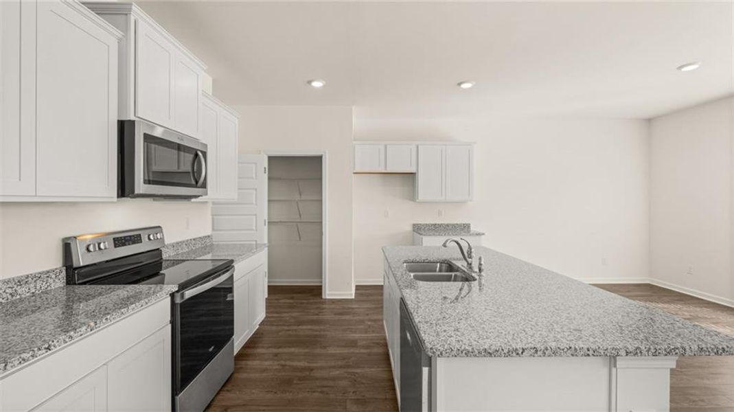 Furnished interior view inside a new home in Shoal Creek, Hampton (Image 6).