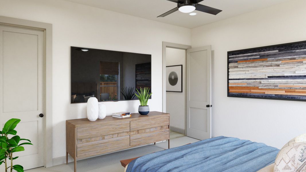 Representative furnished interior of a home built from the Cannes by Normandy Homes in Hazelwood 40' Series, Frisco (Image 7). Representative furnished interior of a home built from the Cannes by Normandy Homes in Hazelwood 40' Series, Frisco (Image 7).