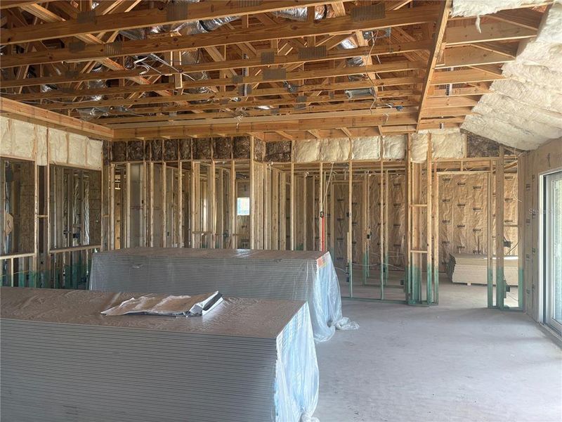 In-progress construction of a new home in Pasadena Ridge, Dade City, FL (Image 5). In-progress construction of a new home in Pasadena Ridge, Dade City, FL (Image 5).