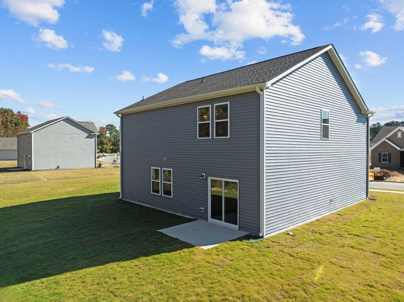 Representative exterior details of a home built from the Solstice by Starlight Homes in Green Hill, Louisburg (Image 3).