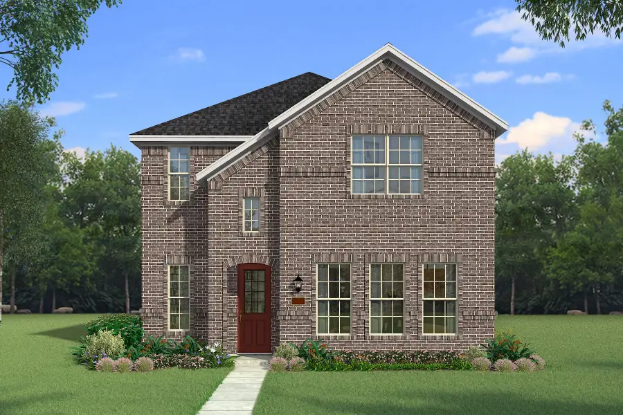 The Cypress - Traditional Elevation